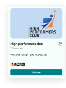 High performers club