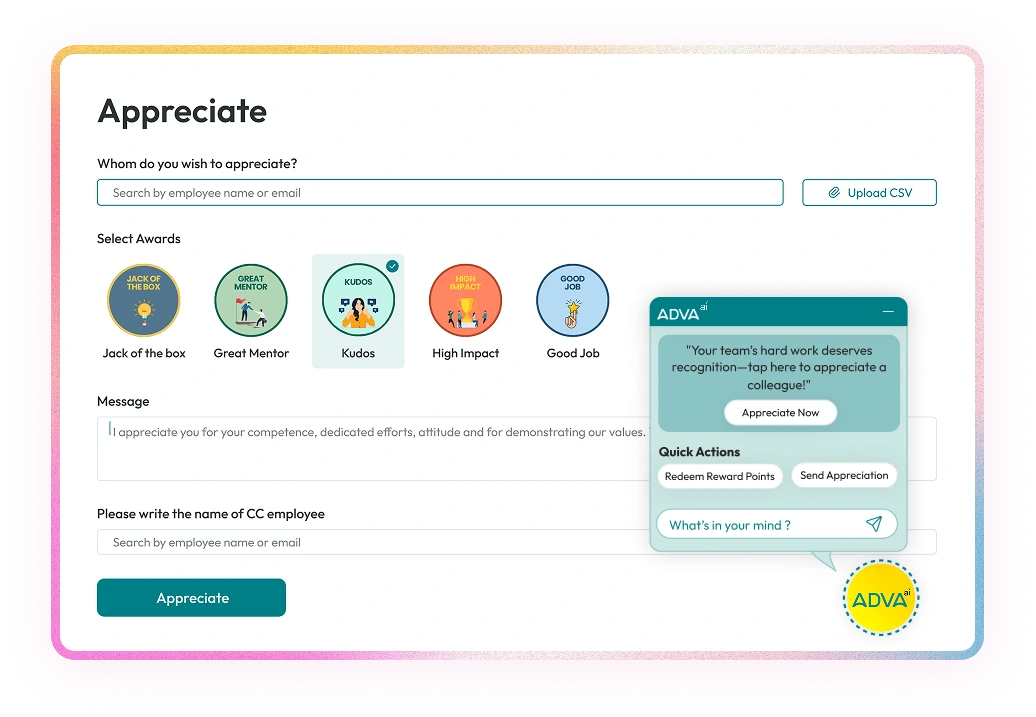 AI insights on recognition impact